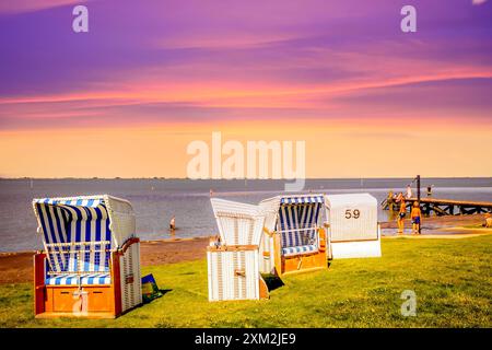 Husum, Schleswig Holstein, germania Foto Stock