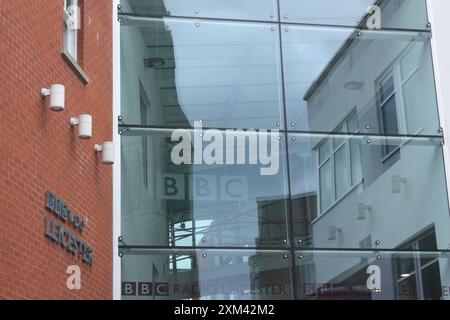 BBC radio Leicester in città Foto Stock