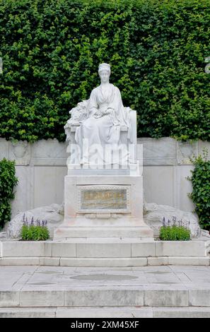 Sissi Denkmal, Wien Volksgarten Foto Stock