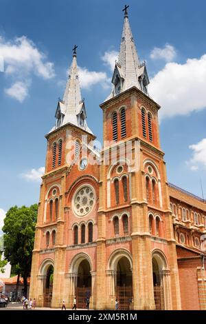 Saigon Notre-Dame Cathedral Basilica, ho chi Minh City, Vietnam Foto Stock