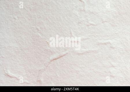 Grana carta bianca. Le trame possono essere utilizzate per lo sfondo del testo o di qualsiasi contenuto. Foto Stock