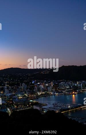 Una vista accattivante dal Mount Victoria Lookout Foto Stock