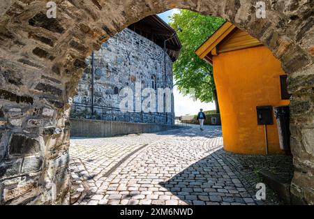 Fortezza di Christiansholm a Kristiansand, Norvegia Foto Stock