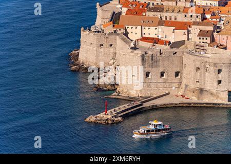 Fortezza di San Giovanni e#39;s o fortezza di Sant'Ivana a Dubrovnik, Croazia, Europa Foto Stock