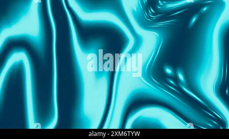 Sfondo blu scuro con trama granulosa. Forma d'onda dai colori vibranti astratti per la promozione intestazione o banner. Sfondo nero. Design dell'intestazione del banner rumoroso per i social media e il sito Web. Foto Stock