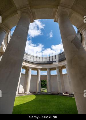 Berks Cemetery Extension e Ploegsteert Memorial ai dispersi Foto Stock