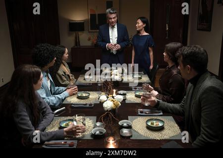 Humane Peter Gallagher e uni Park Foto Stock