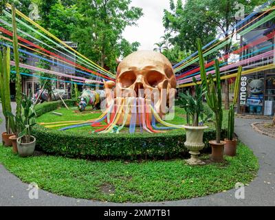 Mercato degli aerei di ChangChui a Thonburi/Bangkok Foto Stock