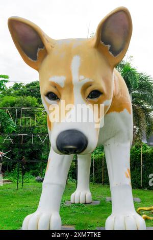 Mercato degli aerei di ChangChui a Thonburi/Bangkok Foto Stock