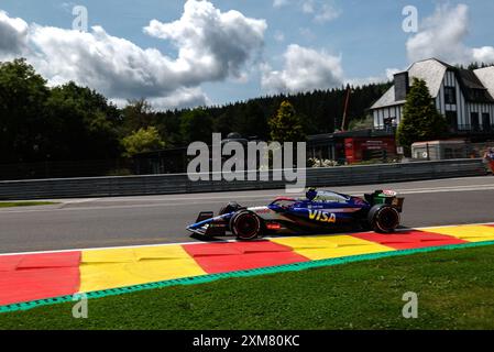 Stavelot, Belgio. 26 luglio 2024. Durante il Gran Premio del Belgio di Formula 1 Rolex 2024, 14° round del Campionato del mondo di Formula 1 2024 dal 26 al 28 luglio 2024 sul circuito di Spa-Francorchamps, a Stavelot, Belgio - Photo DPPI Credit: DPPI Media/Alamy Live News Foto Stock