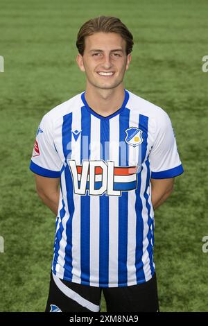 Eindhoven, Paesi Bassi. 26 luglio 2024. EINDHOVEN, 22-07-2024, gennaio Louwers Stadium. Photocall FC Eindhoven, Keukenkampioendivisie stagione 2024/2025. Credito Boris van Schuppen: Pro Shots/Alamy Live News Foto Stock