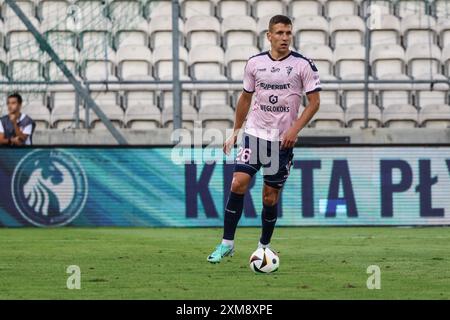 Cracovia, Polonia. 26 luglio 2024. Football 2024 2025 PKO BP Ekstraklasa Puszcza Niepolomice vs Gornik Zabrze op: Rafal Janicki crediti: Konrad Swierad/Alamy Live News Foto Stock