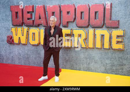 Londra, Regno Unito. 11 luglio 2024. Nella foto, Martin Kemp partecipa all'evento britannico "Deadpool & Wolverine" all'Hammersmith Eventim Apollo. Credito: Justi Foto Stock
