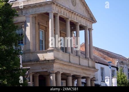 Chard Guildhall nell'estate del 2024 Somerset Inghilterra regno unito Foto Stock