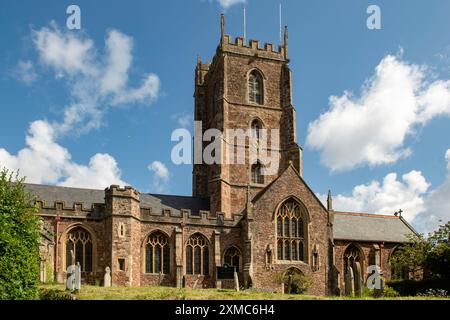 Chiesa di San Giorgio, Dunster, Somerset, Inghilterra Foto Stock