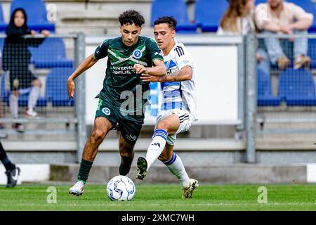 ZWOLLE, 26-07-2024, MAC3PARK Stadium football, amichevole, stagione 2024/2025, durante la partita PEC Zwolle - de Graafschap, PEC Zwolle giocatore Eliano Reijnders credito: Pro Shots/Alamy Live News Foto Stock