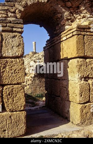 Cartagine, Tunisia. Le rovine romane, Antonin Bagni, 2a. Secolo D.C. Foto Stock