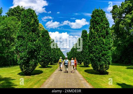 Il cimitero principale, a MH-Menden, a Muelheim an der Ruhr, Renania settentrionale-Vestfalia, Germania Foto Stock