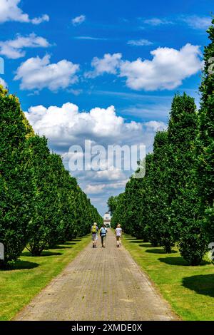 Il cimitero principale, a MH-Menden, a Muelheim an der Ruhr, Renania settentrionale-Vestfalia, Germania Foto Stock