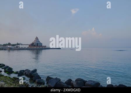 Vista mattutina dell'area della Corniche di Jeddah Foto Stock