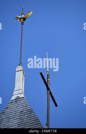 L'église Saint-Cyr-Sainte-Julitte est une église catholique située à Villejuif dans le Val-de-Marne, en France. Il s'agit de la principal église de l Foto Stock