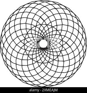 Forma vettoriale geometrica astratta 11 Illustrazione Vettoriale