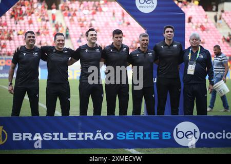 Recife, Brasile. 27 luglio 2024. PE - RECIFE - 07/27/2024 - BRASILEIRO B 2024, SPORT x PONTE PRETA - arbitro della partita tra Sport e Ponte Preta per il campionato brasiliano di serie B 2024. Foto: Marlon Costa/AGIF credito: AGIF/Alamy Live News Foto Stock