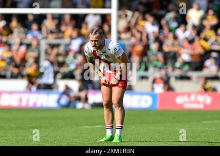Chris Hankinson dei Salford Red Devils durante la partita del 19° turno di Betfred Super League Salford Red Devils vs Castleford Tigers al Salford Community Stadium, Eccles, Regno Unito, 27 luglio 2024 (foto di Cody Froggatt/News Images) Foto Stock