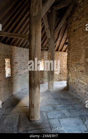 "Les Rempars", Monte di San Michele, Normandia, Francia Foto Stock