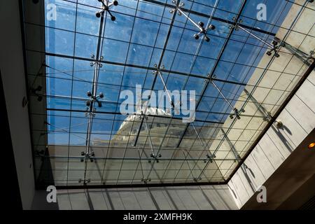 Guarda il Capitol Dome da insite, il campidoglio degli Stati Uniti Foto Stock