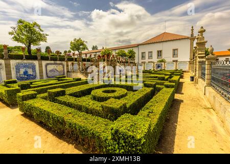 Castelo Branco, Portogallo - 27 giugno 2024: I Giardini storici nel comune di Castelo Branco, Portogallo Foto Stock