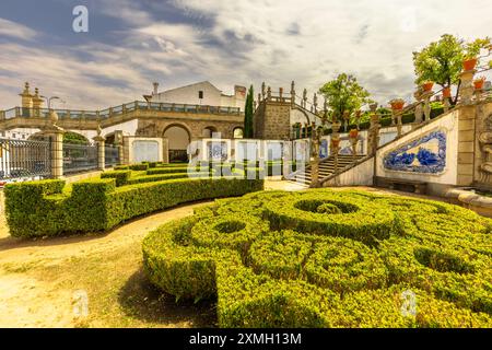 Castelo Branco, Portogallo - 27 giugno 2024: I Giardini storici nel comune di Castelo Branco, Portogallo Foto Stock
