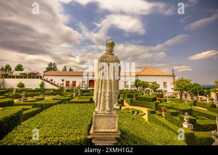 Castelo Branco, Portogallo - 27 giugno 2024: I Giardini storici nel comune di Castelo Branco, Portogallo Foto Stock