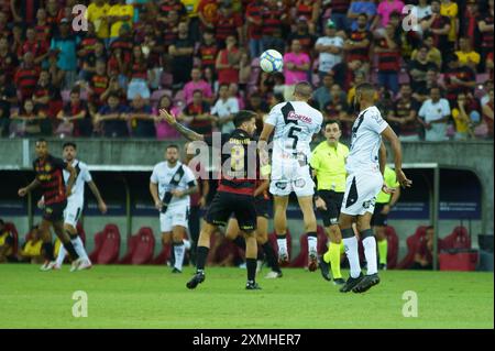 Recife, Brasile. 27 luglio 2024. Sport x Ponte Preta, in una partita valida per la serie B del Campionato brasiliano, a Recife, PE, sabato sera, 27 crediti: Thiago Lemos/FotoArena/Alamy Live News Foto Stock