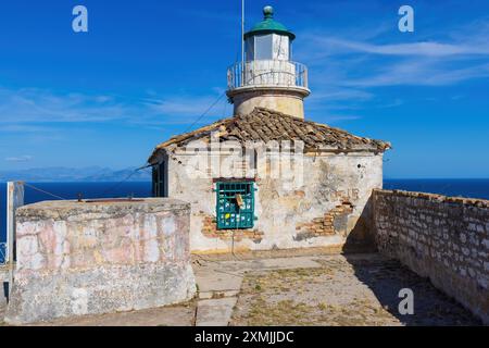 Corfù, 10 giugno 2024: Isole Ionie della Grecia Corfù. Vista panoramica della città di corfù Foto Stock