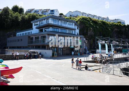 Marine Centre of Excellence, Saundersfoot il 28 luglio 2024. Foto Stock