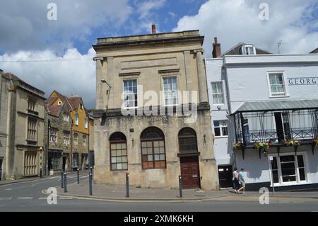 Ex NatWest Bank nel centro di Frome, vicino a Cork Street e Market Place. Frome, Somerset, Inghilterra, Regno Unito. 18 giugno 2024. Foto Stock