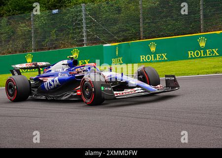 Spa Francorchamps, Belgio. 26 luglio 2024. 26.07.2024, Circuit de Spa-Francorchamps, Spa-Francorchhamps, Formula 1 Rolex Belgian Grand Prix 2024, im Bild #fo33# (foto di Alessio De Marco/Sipa USA) crediti: SIPA USA/Alamy Live News Foto Stock