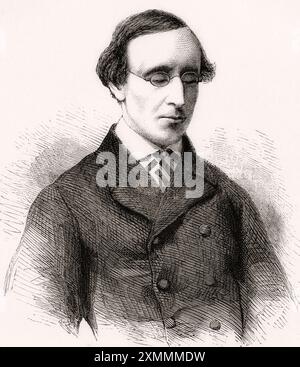 Henry Fawcett, 1833 – 1884. Accademico, statista ed economista britannico. Da Cassell's Illustrated History of England, pubblicato intorno al 1880. Foto Stock