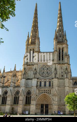 Cattedrale St Andre, Bordeaux, Nouvelle Aquitaine, Francia Foto Stock