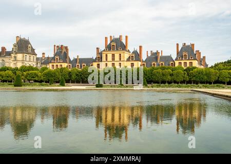 Castello di Fontainebleau, Ile-de-France, Francia Foto Stock