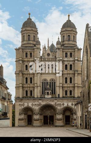 Eglise Saint Michel, Digione, Bourgogne, Francia Foto Stock