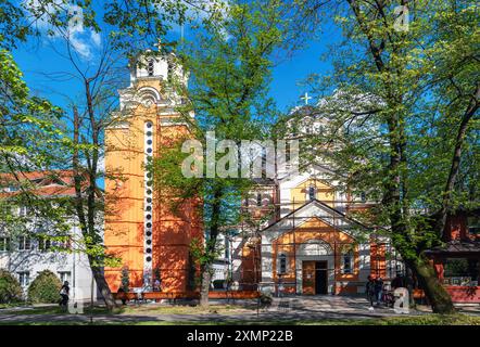 Vrnjacka Banja, Serbija, una settimana primaverile a Vrnjacka Banja Foto Stock