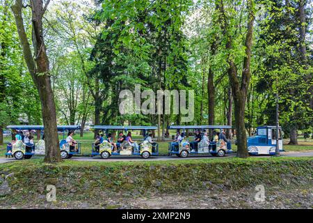 Vrnjacka Banja, Serbija, una settimana primaverile a Vrnjacka Banja Foto Stock