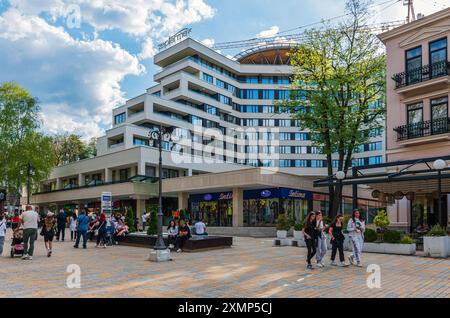 Vrnjacka Banja, Serbija, una settimana primaverile a Vrnjacka Banja Foto Stock