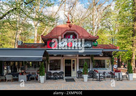 Vrnjacka Banja, Serbija, una settimana primaverile a Vrnjacka Banja Foto Stock