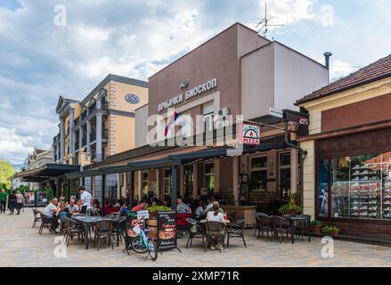 Vrnjacka Banja, Serbija, una settimana primaverile a Vrnjacka Banja Foto Stock
