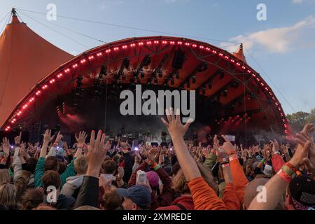 Foo Fighters Perforning al Roskilde Festival 2024 Foto Stock