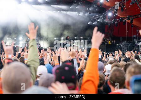 Foo Fighters Perforning al Roskilde Festival 2024 Foto Stock