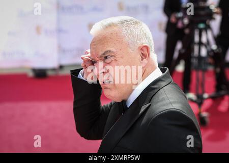 Londra, Regno Unito, 14 maggio 2023. Huw Edwards arriva ai BAFTA Television Awards 2024, Royal Festival Hall, Londra, Regno Unito Foto Stock